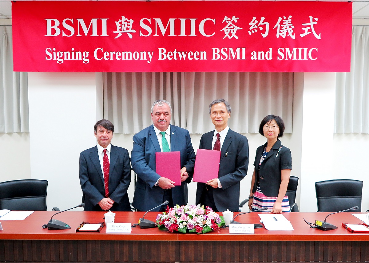 經濟部標準檢驗局與伊斯蘭國家標準及度量衡局(SMIIC)簽署合作協定,展開交流合作