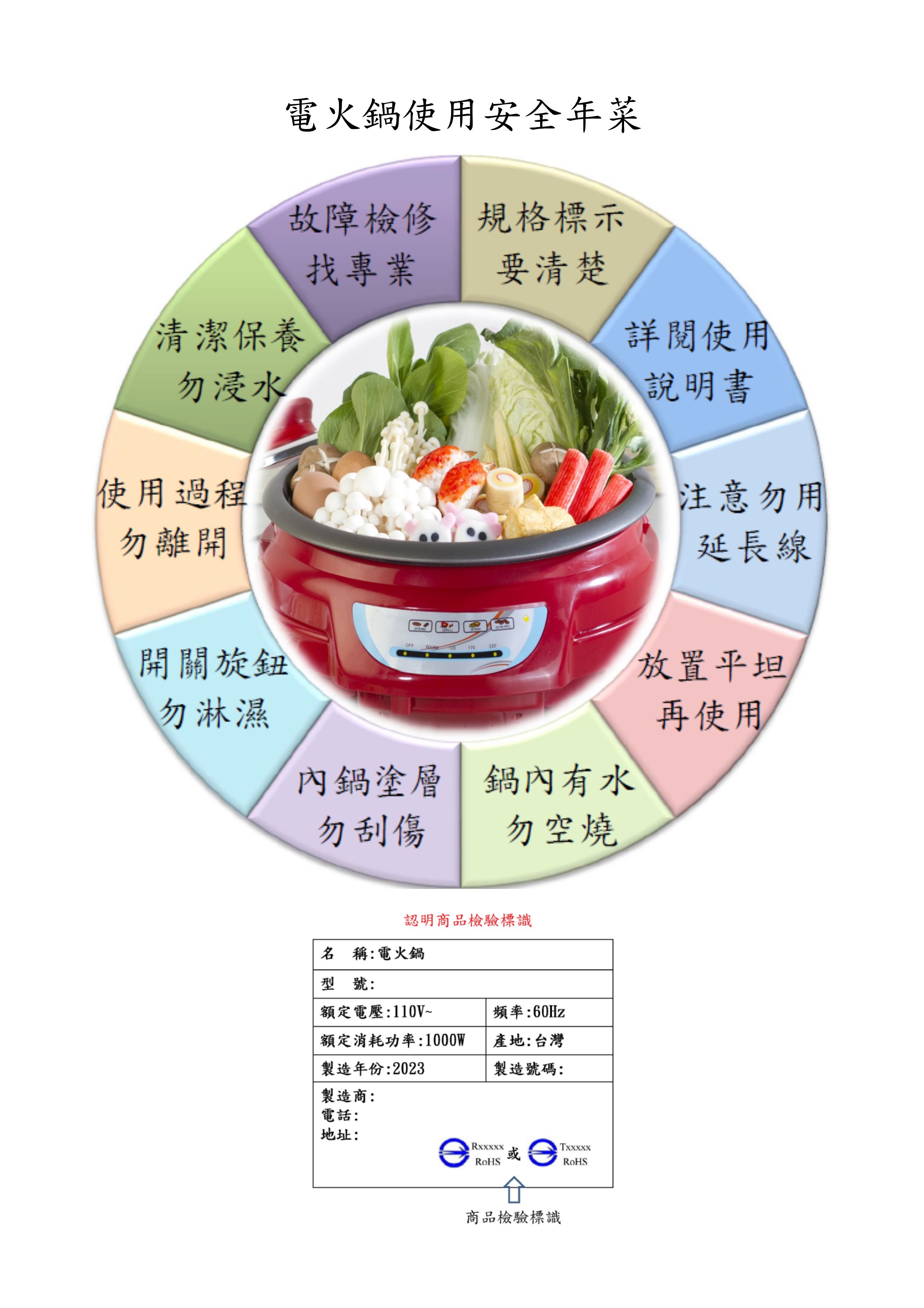 如何選購及使用電火鍋,標準檢驗局臺南分局提供消費者實用小技巧!.jpg 如何選購及使用電火鍋,標準檢驗局臺南分局提供消費者實用小技巧!.jpg