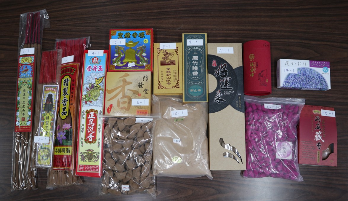 標準局與消保處共同公布市售「香品」商品檢測結果 品質符合國家標準 安心使用有保障