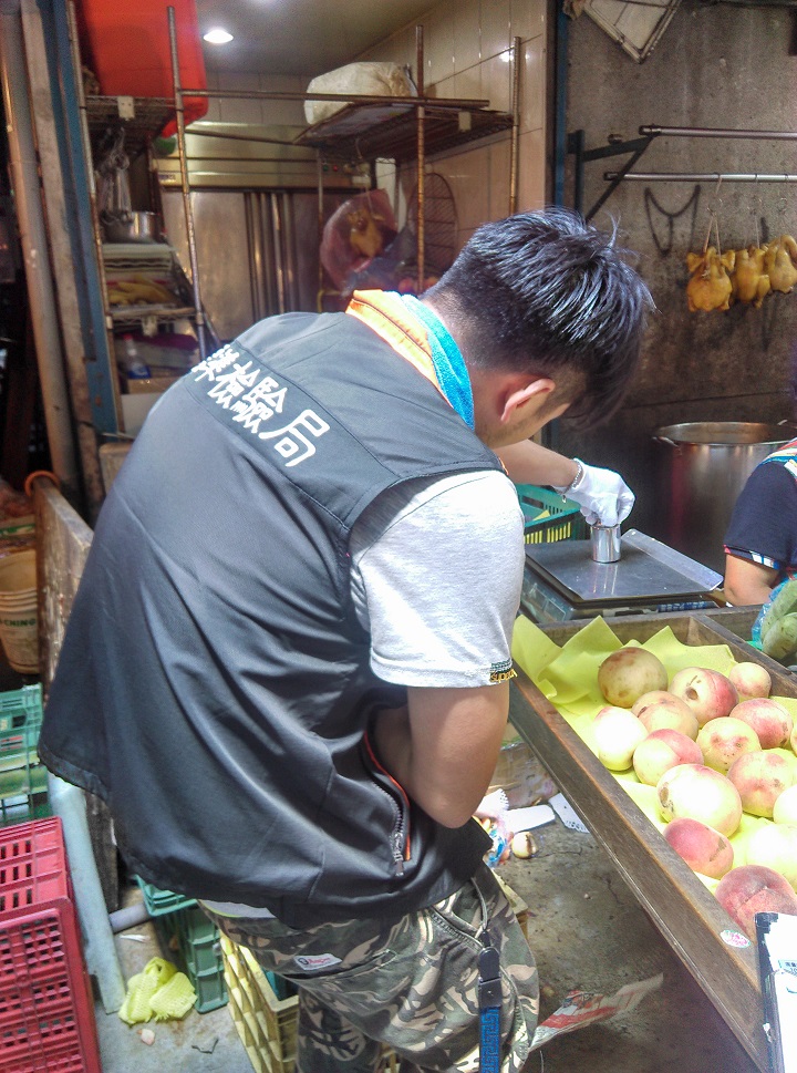 安心採買慶中秋,市場磅秤檢查99.9%合格