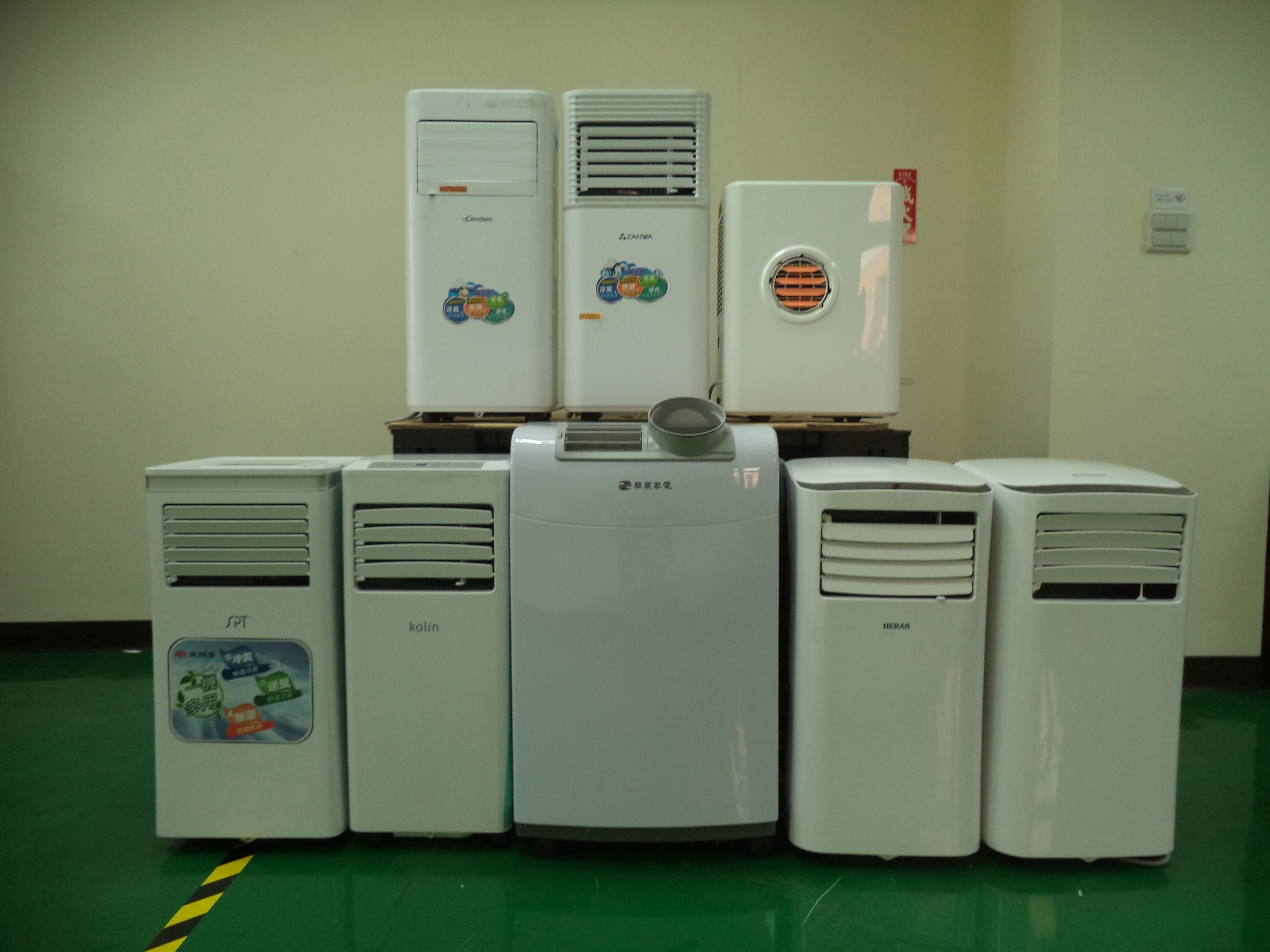 經濟部標準檢驗局公布市售「移動式冷氣機」商品檢測結果