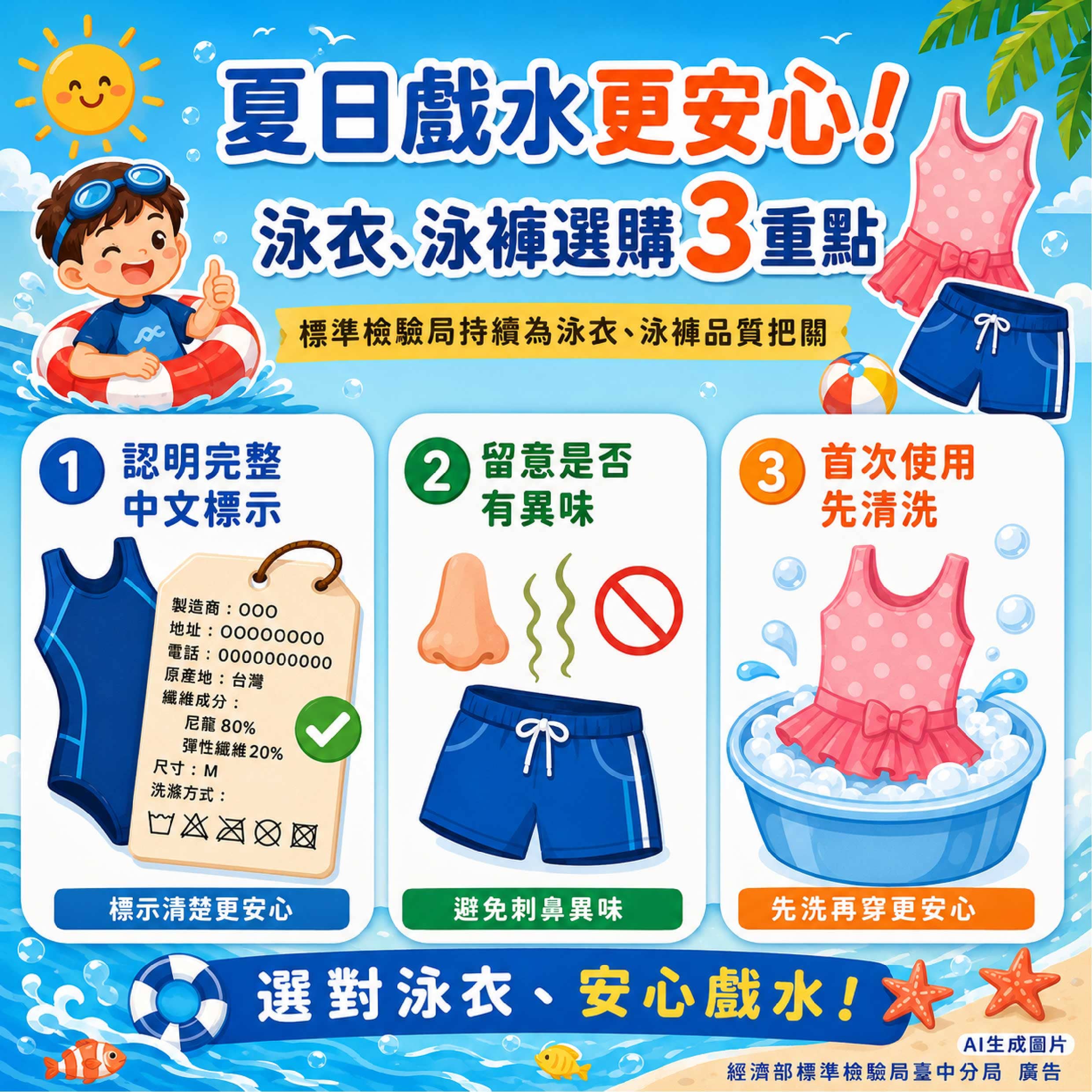 炎炎夏日如何選購泳衣商品