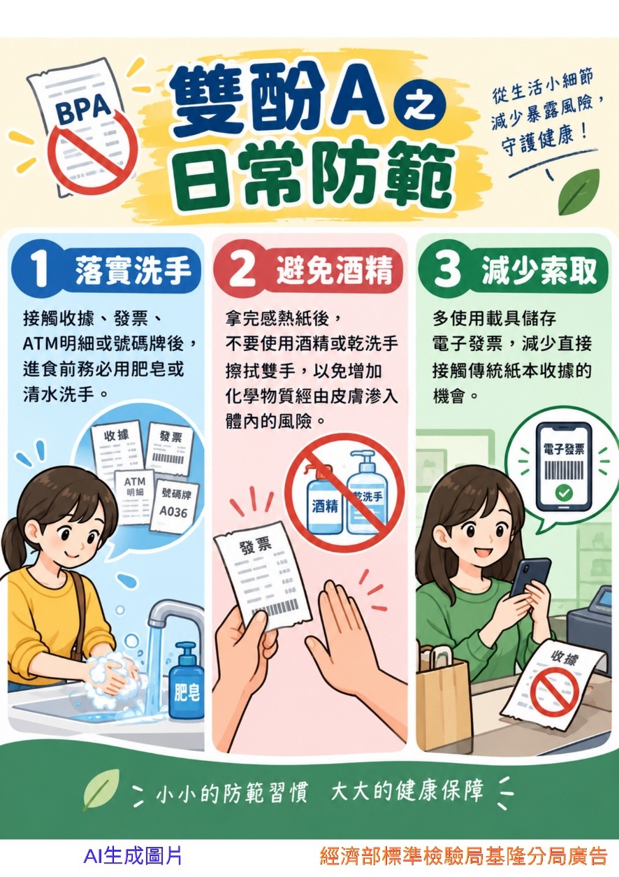 電子發票藏危機?認識感熱紙中的雙酚A!