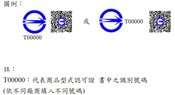自行印製商品檢驗標識